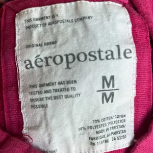Aeropostale Pink Cotton Hoodie fits like XS thumbnail 11