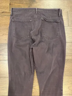 GAP True Rise Skinny Jeans in Plum-Brown Size 31R - C60-046 thumbnail 8