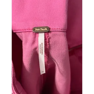Free People Holding Onto a‎ Dream Pink Denim Mini Skirt thumbnail 7