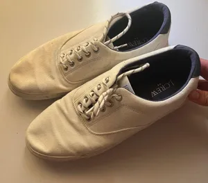 J. Crew Women's White Sneakers thumbnail 3