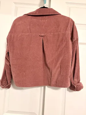 Corduroy Button-Up American Eagle thumbnail 4