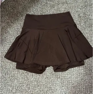 POPFLEX Twirl Skort Brown Size M thumbnail 3