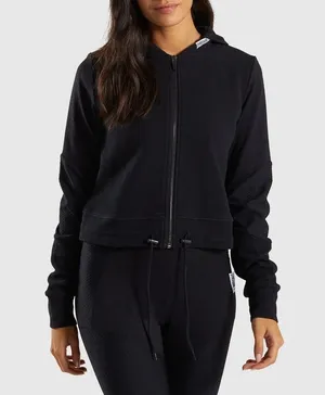 Gymshark True Texture Hooded Bomber Jacket thumbnail 1