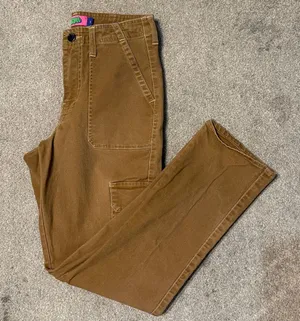Empyre Rust Orange Carpenter Pants Size 3 Brown thumbnail 1