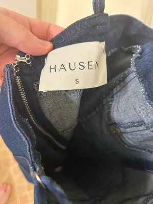 Hausen Jean Mini Dress Blue thumbnail 3