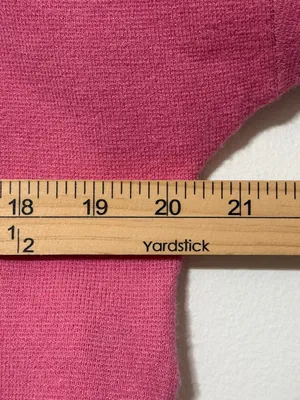 Abercrombie & Fitch Pink Crewneck Sweater Size XS Knit Stretch Bubblegum Summer thumbnail 8