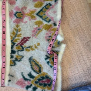 Anthropologie Daily Practice‎ Fuzzy Floral shorts size Small thumbnail 11