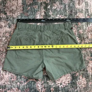 90s Vintage Polo Jeans Co Ralph Lauren Cargo Shorts 4 Olive Green Gorpcore Y2K thumbnail 6