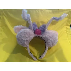 NWOT Handmade Disney Angel Stitch Cousin Light Up Fuzzy Ears Headband thumbnail 3