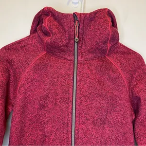LULULEMON Scuba Full Zip Fleece Hoodie III Rio Mist Boom Juice Red Grape Sz 4 thumbnail 6