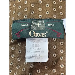 VTG Orvis 90s Tapestry Vest Womens L Made USA Patchwork Folk Angel Stars thumbnail 5