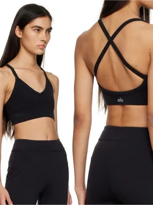 ALO Yoga | Seamless Sports Bra thumbnail 2