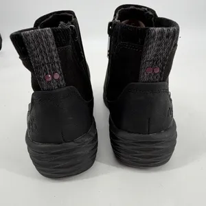 Ryka Black Slip‎ On Ankle Boots Women's 6.5 Comfort Shoes thumbnail 3