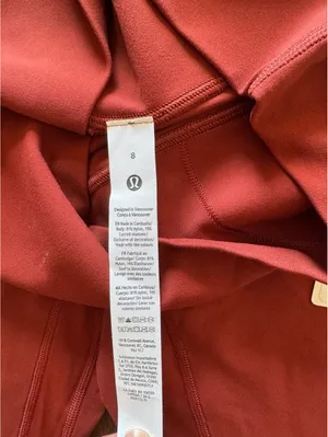 Lululemon Align No Line High Rise 25” Cranberry Charm Size 8 NWT thumbnail 6