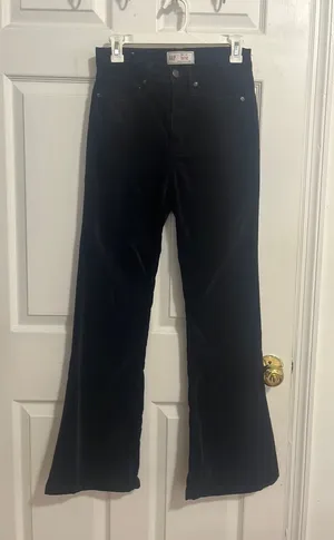 Gap Black Corduroy  Pants thumbnail 1