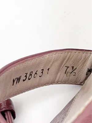 STUART WEITZMAN Nearly Nude Rose Clay Adjustable Ankle Strap Heel Sandals 7.5 thumbnail 4