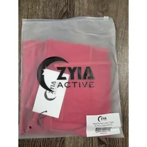 Zyia Active NWT Metallic Light N Tight Crop Leggings red Athletic Gym 12 thumbnail 2