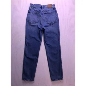 Madewell‎ The Momjean Women 26 Blue Excellent High Rise Tapered Leg Denim Jeans thumbnail 12