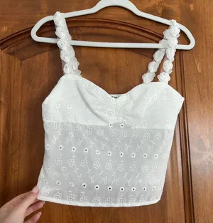 white princess polly top thumbnail 1