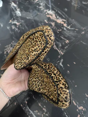 Via Spiga Leopard Print Calf Hair Loafers Size 7.5 thumbnail 6