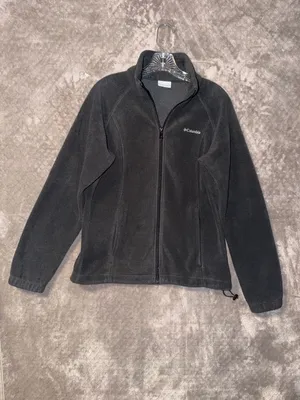Columbia Women's Charcoal Benton Springs Full Zip Fleece Jacket thumbnail 3