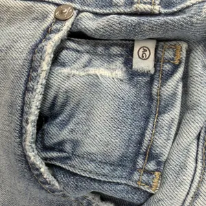 AG Adriano Goldschmied Saige High-Rise Wide-Leg Crop Denim Jeans Size 29 thumbnail 6