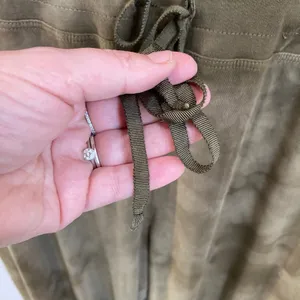 Raquel Allegra Jersey‎ Shortsleeve Jumpsuit in Army Green Size 0 = US XS thumbnail 7