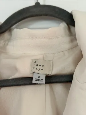 A New Day Cream Double-Breasted Blazer Jacket thumbnail 5