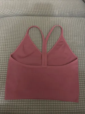 SET Active Sculptflex Ribbed V Bra in Mauve thumbnail 4