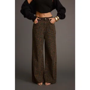 12th Tribe Midland Leopard Print Pant Size XS thumbnail 3