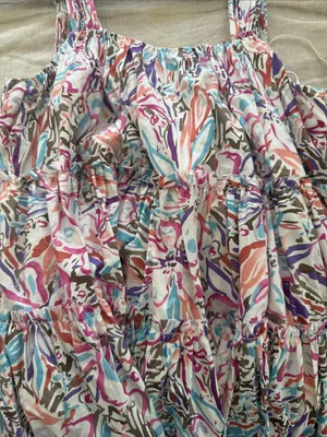 Sofie the Label Multicolored Mini Dress Pink thumbnail 3
