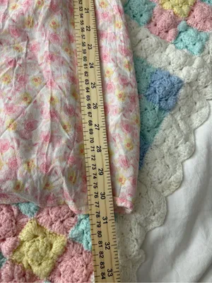 Cotton Candy Pink & Yellow Floral Ruched Spaghetti-Strap Mini Dress thumbnail 7