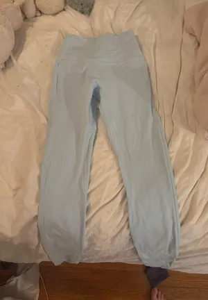 Lululemon Blue Leggings thumbnail 1