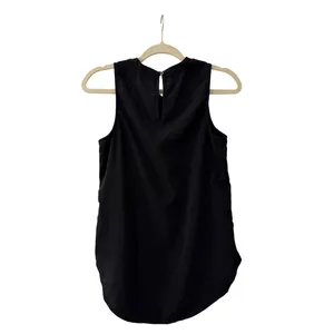 Abercrombie & Fitch Essentials Black Sleeveless Tank Top Size Women's XS thumbnail 2