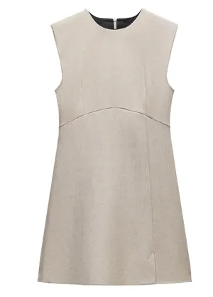 Zara Shimmer Effect Mini Dress thumbnail 2