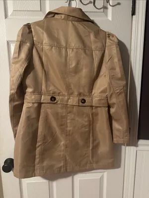 Fashion Brand Company Women's Beige Trench Coat thumbnail 2