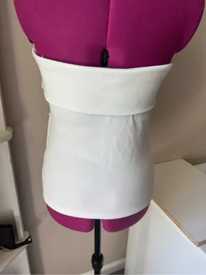 Emerson Lang White Strapless Tube Top - Clean Minimal Silhouette thumbnail 3
