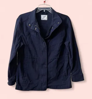 Women’s Old Navy Utility Jacket Navy Blue Size Small thumbnail 1