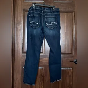 Silver Jeans Blue Straight Leg Denim W30/L27 thumbnail 4