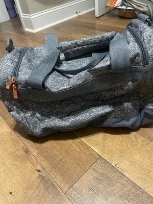 adidas grey and rose gold duffel bag thumbnail 5
