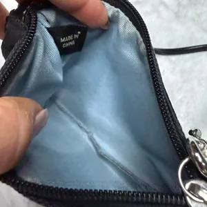 Coach Black Signature Canvas Wristlet thumbnail 3