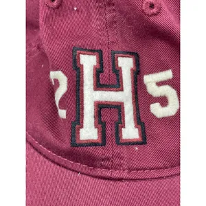 Legacy Unisex Red Harvard University Class of 2025 Dad Strapback Hat Cap OS thumbnail 4