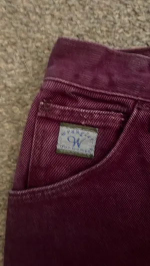 Vintage Purple Wrangler Jeans thumbnail 2