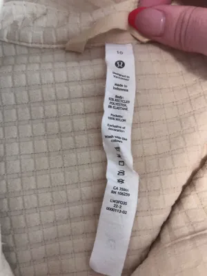 Lululemon Grid Fleece Hiking Overshirt Prosecco Pink Clay 10 thumbnail 2