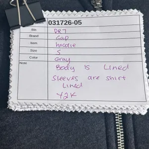 Gap Hoodie Gray Small‎ thumbnail 7