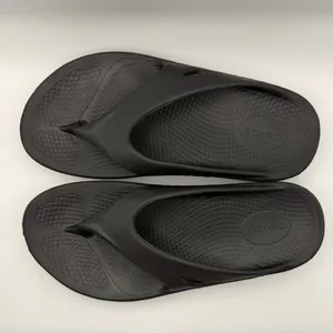OOFOS Adults' OOriginal Recovery Black Flip‎ Flop Sandals Men’s 8 / Women’s 10 thumbnail 7