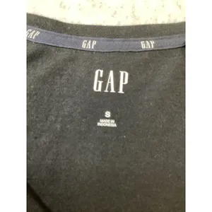 GAP Women True Black‎ Short Sleeve Slub Tee V-Neck T-Shirt Small QLT7142S NEW.. thumbnail 2
