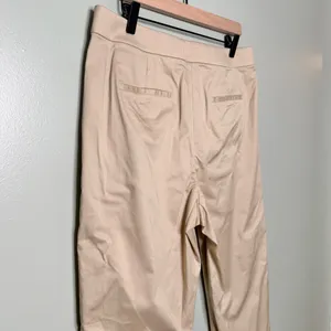 NWT J. Crew Kate Cuffed Hem Straight Leg Pant Pants Light Khaki Size 12 thumbnail 7