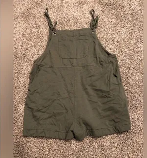 CIDER DENIM POCKET ULTRA SHORT ROMPER - medium thumbnail 2