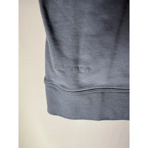 Lululemon Perfectly Oversized Crew Sweatshirt Chambray Blue Grey Size 10 thumbnail 4